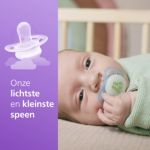 Kalmeert pasgeborenen vanaf dag 1