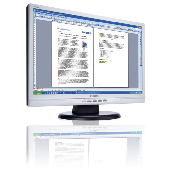 Monitor widescreen con eccezionale rapporto qualità-prezzo