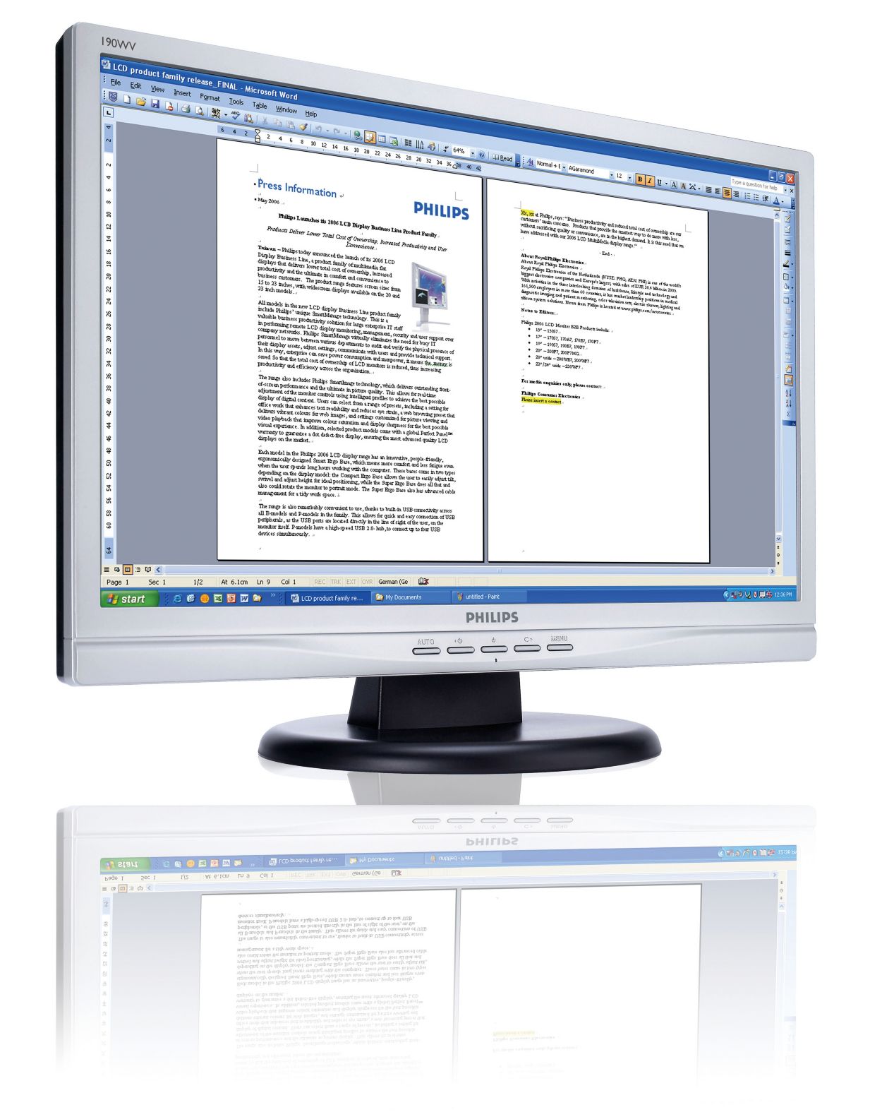 Monitor widescreen con eccezionale rapporto qualità-prezzo