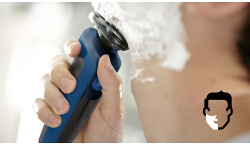 Elige un afeitado cómodo en seco o refrescante en húmedo