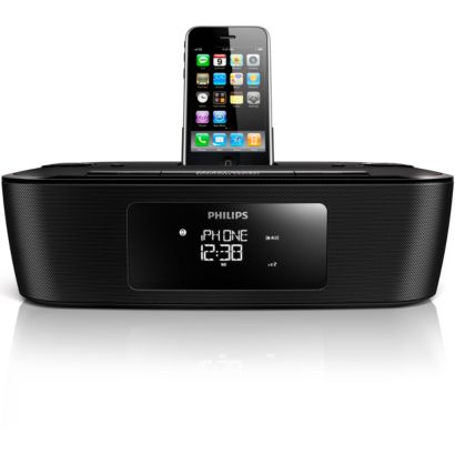 Wake up to your iPhone/iPod music or DAB radio