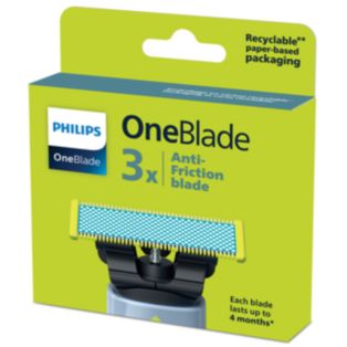 OneBlade Anti-Friction 3 x Wymienne ostrze przeciw podrażnieniom