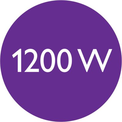 1200W gentle drying for beautiful results
