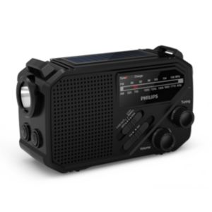 Reliable radio, torch and backup power source