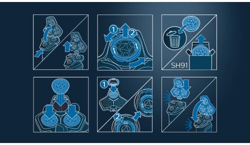 Återställ rakapparaten mycket enkelt