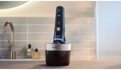 Pulizia in profondità in 1 minuto per una rasatura igienica