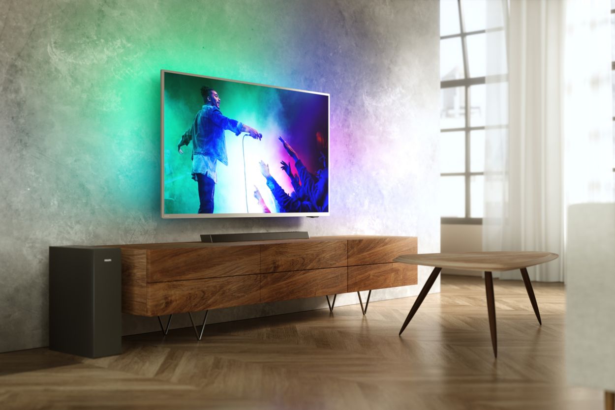 Lg soundbar deals philips tv