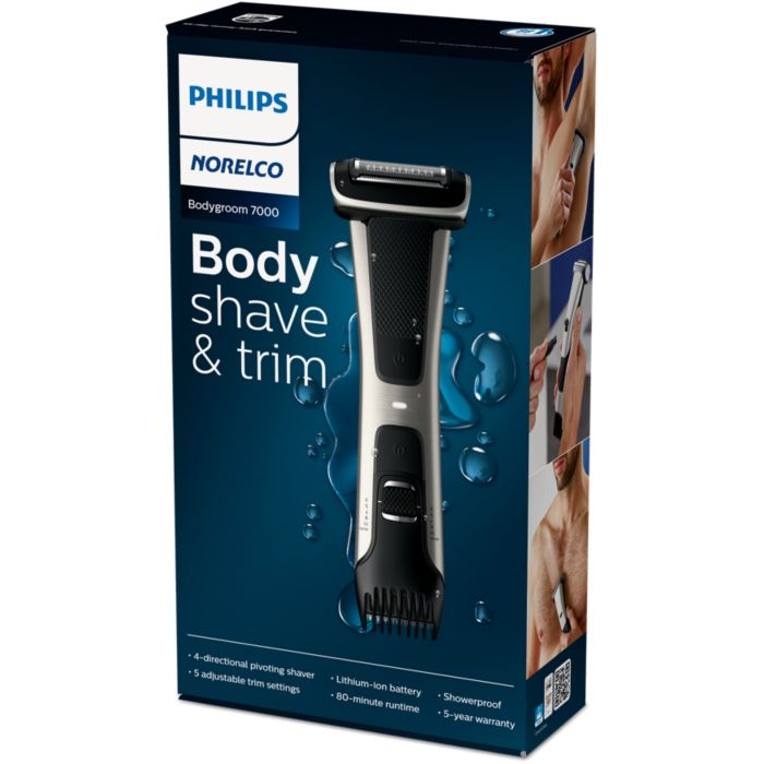 Philips Norelco Bodygroom 7000 Showerproof Trimmer | Philips Norelco