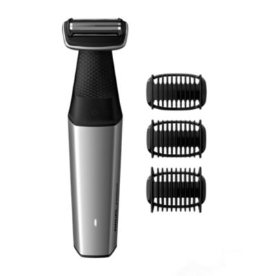 Bodygroom Series 5000 Showerproof Body Trimmer for Men with Back Attachment, BG5025 40