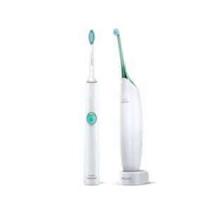 EasyClean&amp;AirFloss Электрическая зубная щетка и компактный ирригатор