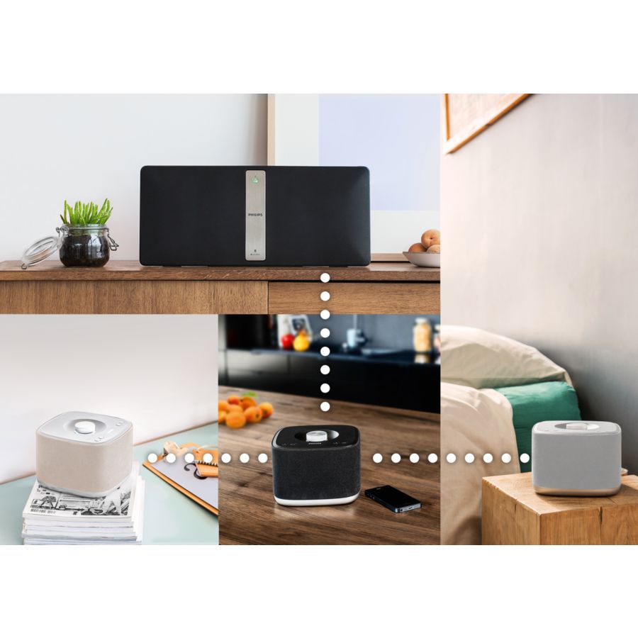 One tap to play music in every room