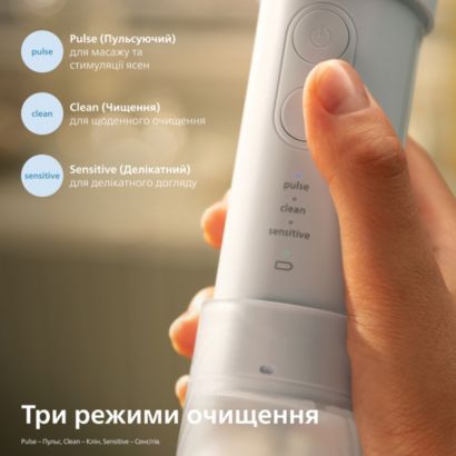 Ирригация полости рта всего за 60 секунд*