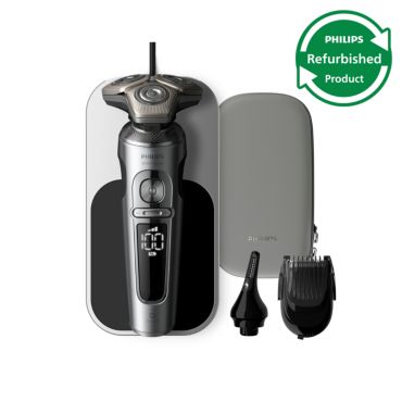 Shaver S9000 Prestige Refurbished elektrisch scheerapparaat met SkinIQ