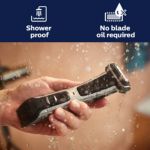 Tondeuse corps précise, sans danger même sous la ceinture