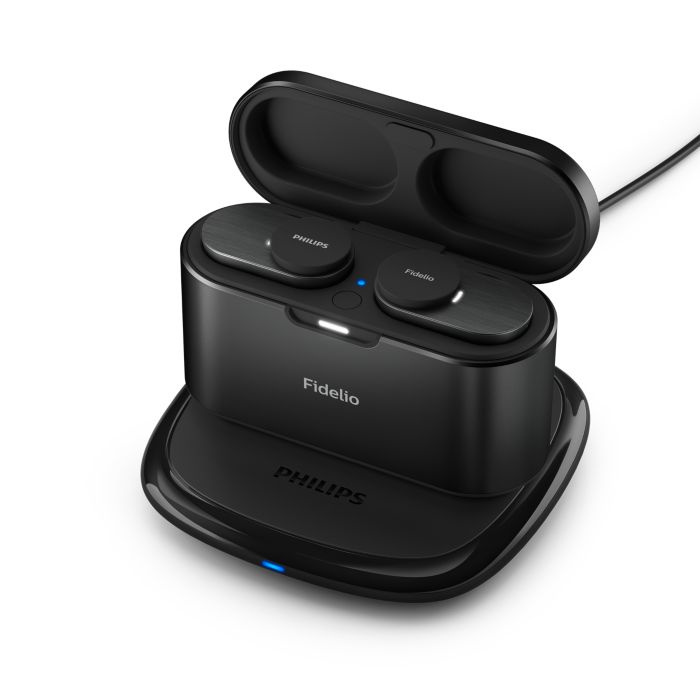 Fidelio 完全ワイヤレスヘッドホン T1BK/11 | Philips
