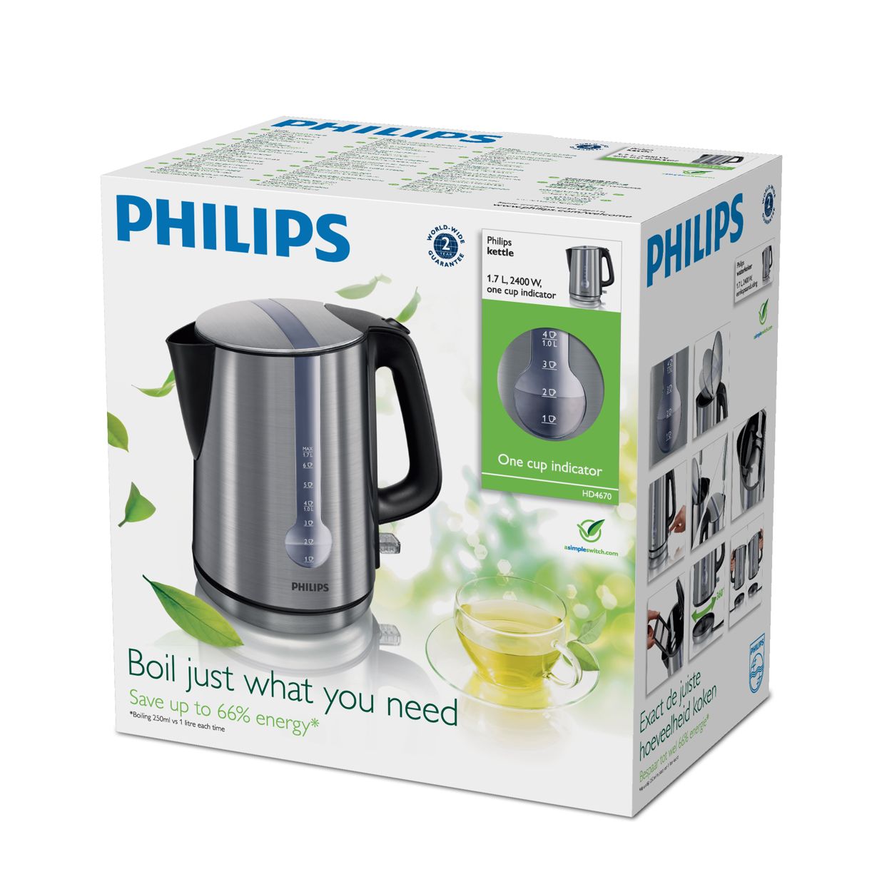 Huisje Zuivelproducten hoop Kettle HD4670/20 | Philips