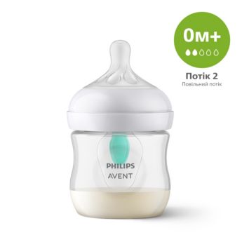 Нова пляшечка Natural Природний Потік з клапаном Airfree