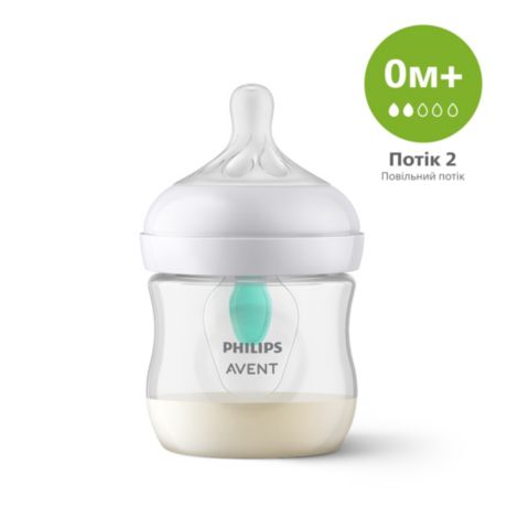 SCY670/01 Philips Avent Natural Response Пляшечка Natural Природний Потік з клапаном Airfree