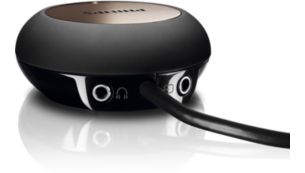 带 MP3 输入和耳机插孔的线控式音量控制