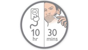 30 minutes of cordless power