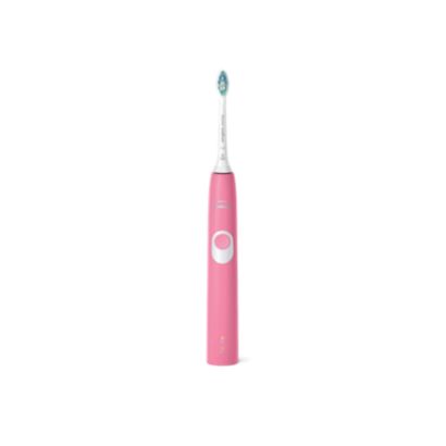 Cleaner teeth. Gently does it.