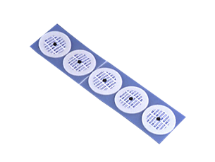 Elektrode mit röntgendurchlässigem Schaumstoffhaftring für Erwachsene Elektrode