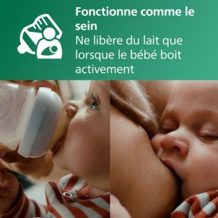 Avent Biberon à Réponse Naturelle Coffret cadeau nouveau-né en verre