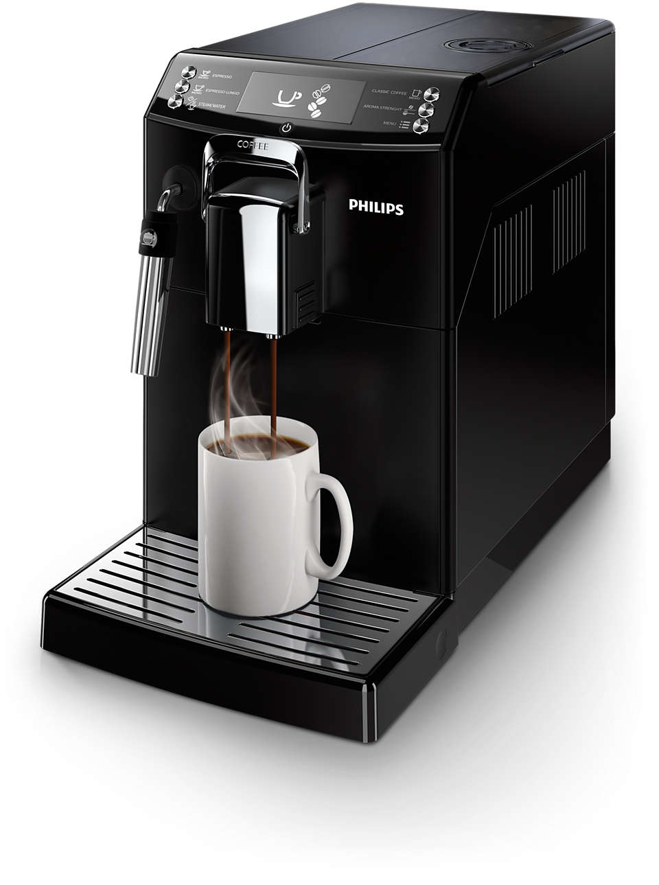 Long Federal Hubert Hudson 4000 Series Machines espresso entièrement automatiques EP4010/00 | Philips