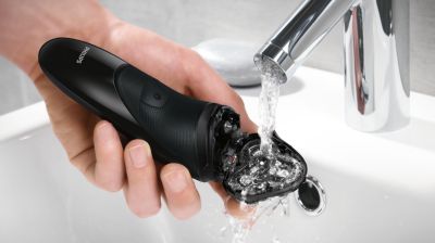 Rinçage facile sous le robinet