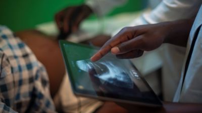 Point-of-care ultrasound during care