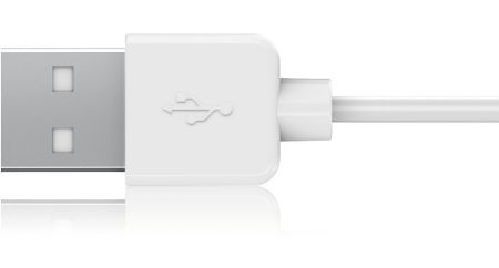 USB plug for power