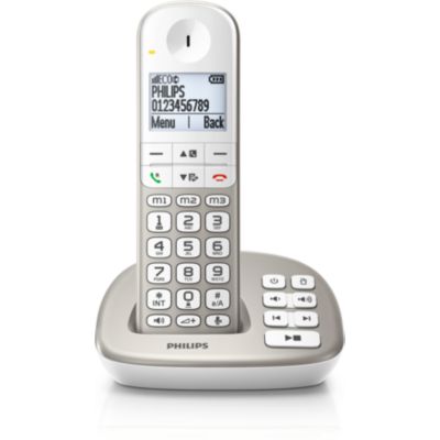 Cordless phone with answering machine