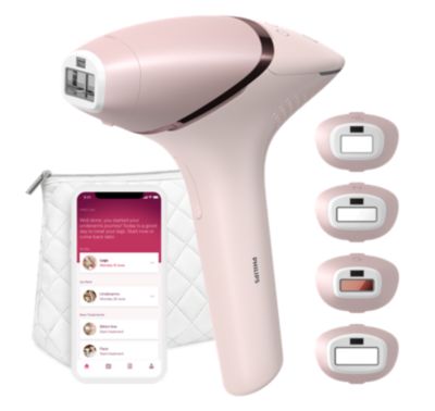 Lumea IPL 9000 Series IPL Hair removal device with SenseIQ BRI957