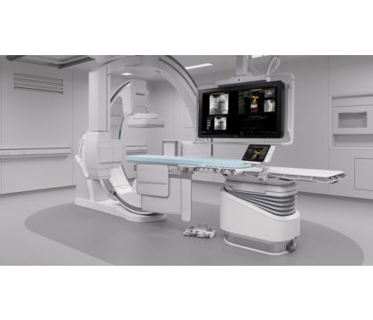 Azurion 7B20/12 Image-guided therapy biplane system - Exam room
