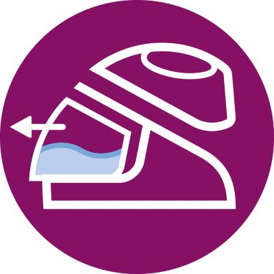 Liela noņemama ūdens tvertne vienkāršai uzpildīšanai