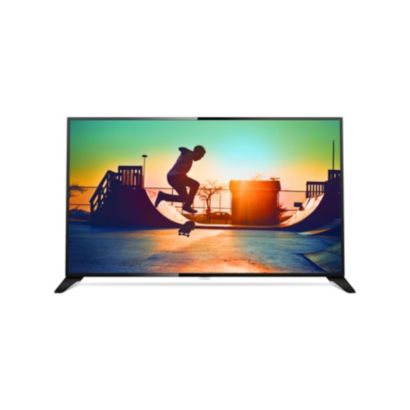 Televisor LED 4K UHD plano con tecnología Android