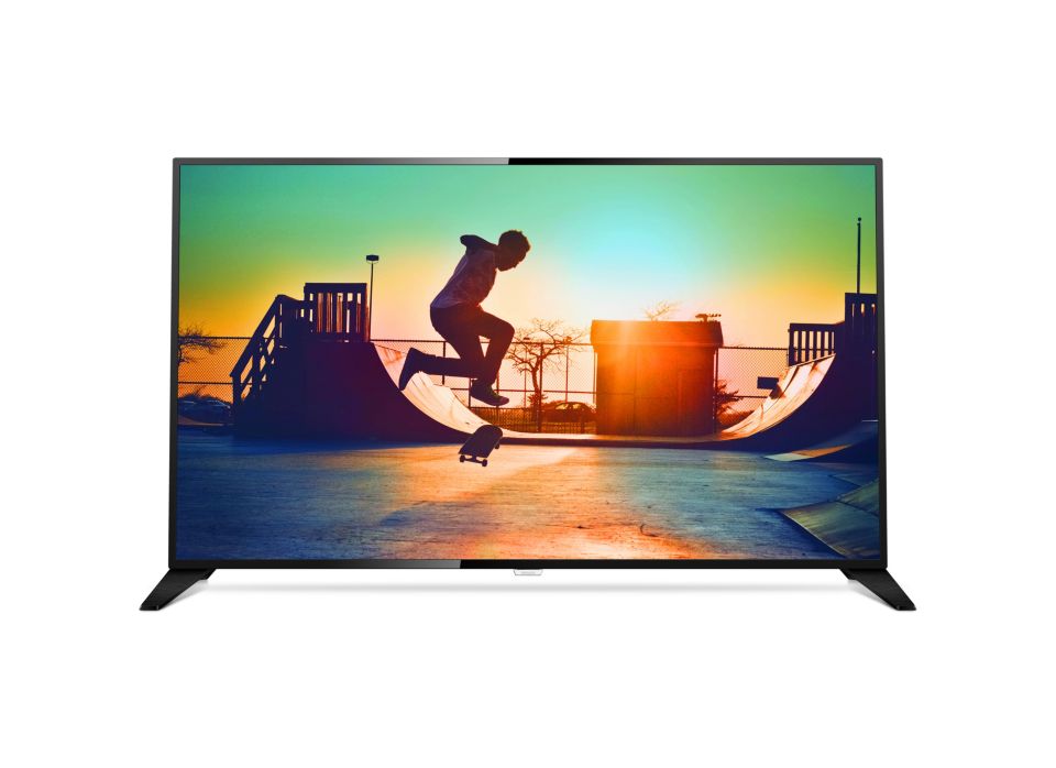 Televisor LED 4K UHD plano con tecnología Android