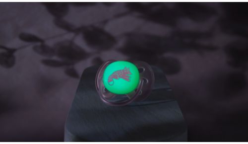 Leuchtet im Dunkeln, auch wenn das Licht schon lange aus ist