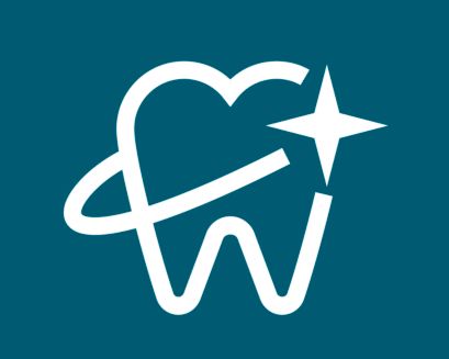 An icon showing a sparkling tooth.