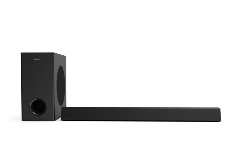 Philips soundbar with store woofer