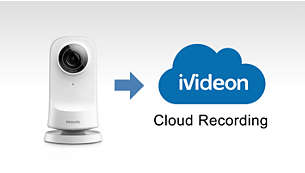 Cloud-Wiedergabe und Videospeicher von Ivideon