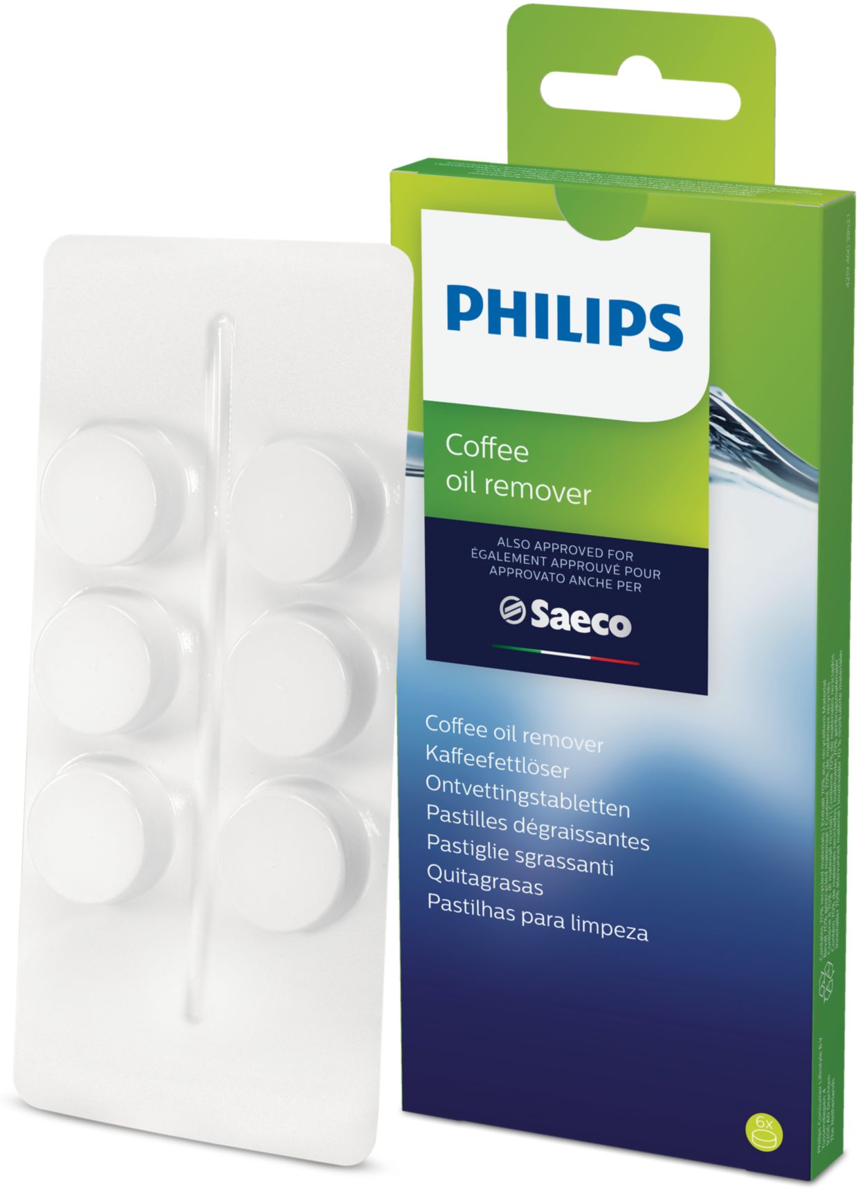 Coffee oil remover tablets CA6704/10 Philips
