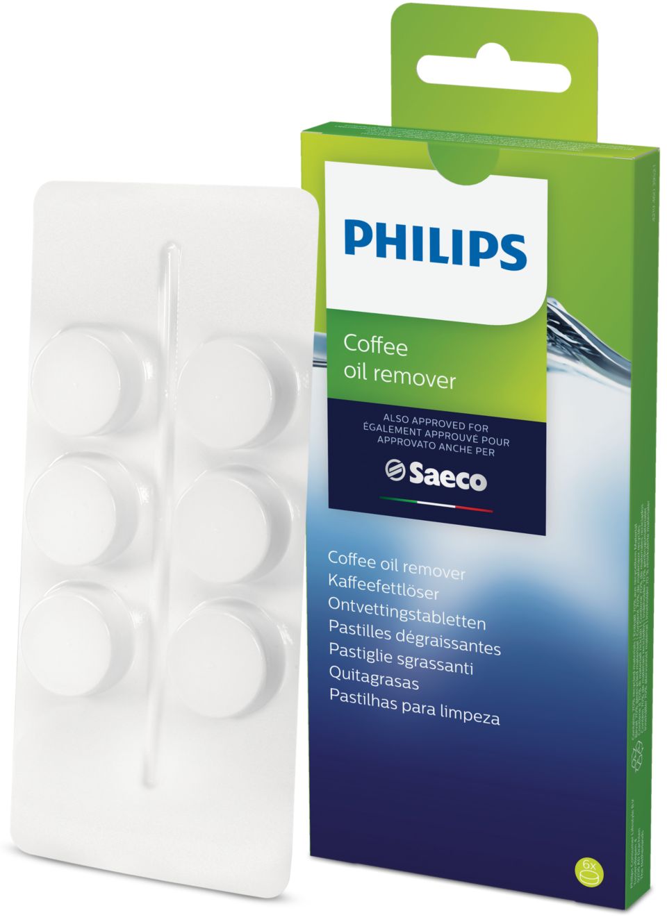 Coffee oil remover tablets CA6704/10 Philips