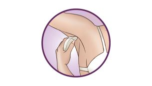 Tête de rasage pour raser et tondre les zones sensibles