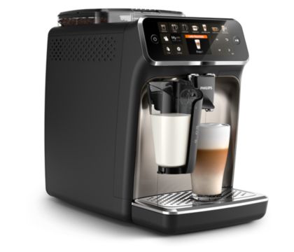 Philips 5400 Series Fully Automatic Espresso Machine - LatteGo Milk  Frother, 12 Coffee Varieties, Intuitive Touch Display