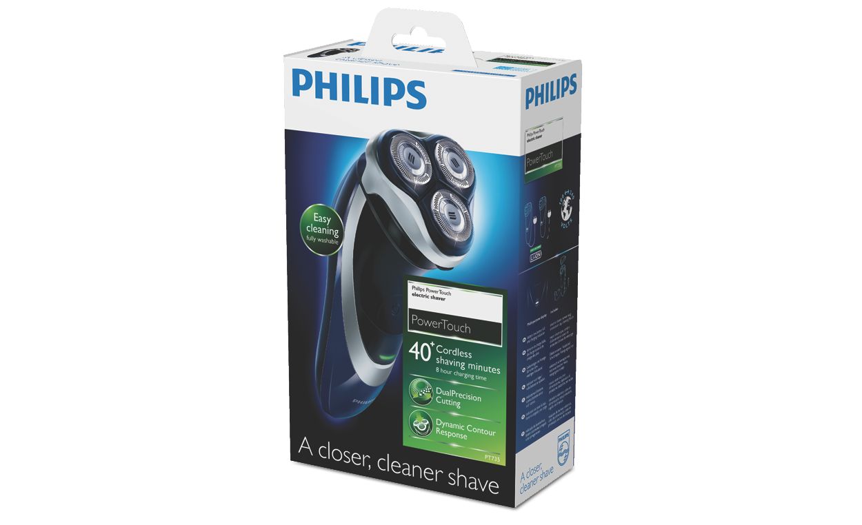 Shaver series 3000 ドライ電気シェーバー PT735/14 | Philips 