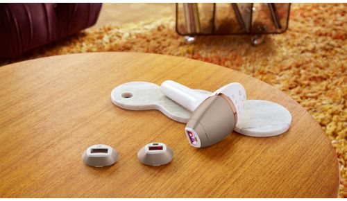 Komplet løsning til ansigt og krop med 3 smarte tilbehørsdele