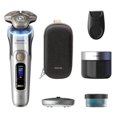 i9000 Prestige Ultra Wet&Dry Electric Shaver with SkinIQ Pro