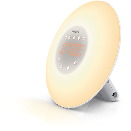 HF3505/01 Philips SmartSleep Wake-up light: sunrise alarm clock with 2 sounds