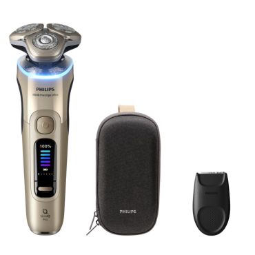 i9000 Prestige Ultra 搭载 SkinIQ Pro 技术的干湿两用电动剃须刀